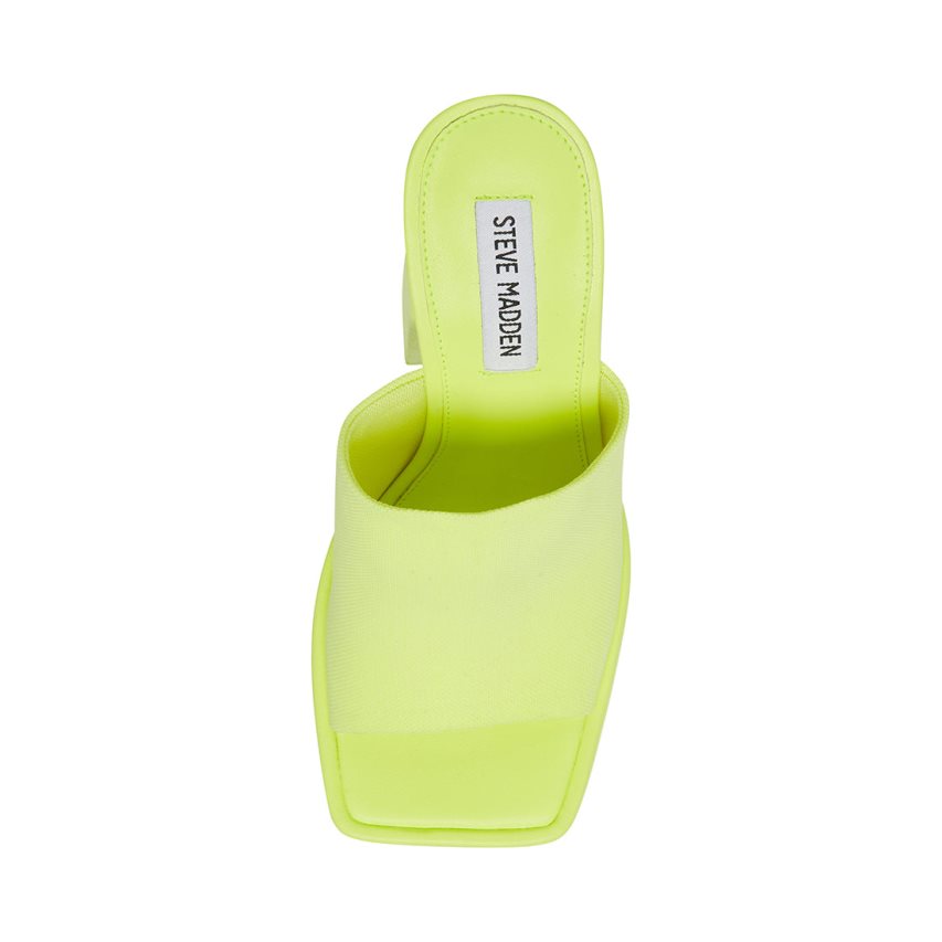 Mulas Steve Madden Tristyn Mujer Verde | ES OB1834